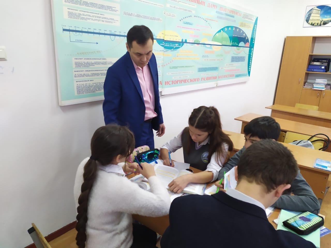 Открытый урок по истории Казахстана в 6 классе